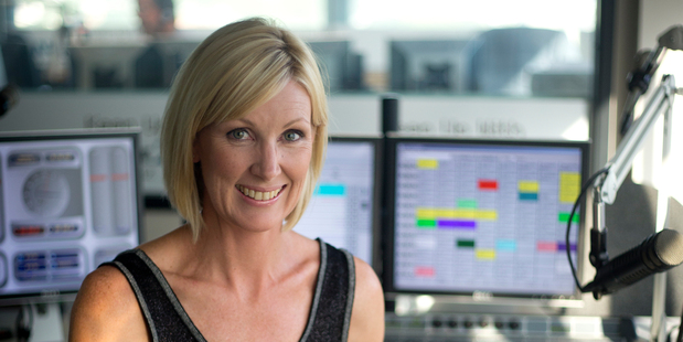 Rachel Smalley in her Newstalk ZB studio. Photo / Dean Purcell