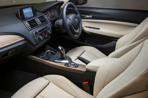 The interior of the all-new BMW 2 Series, that has just been launched in Australia.