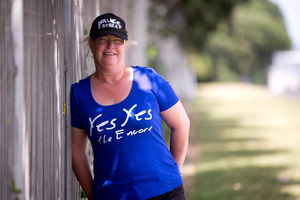 Kiwi Bruce Springsteen fan Sue Pinkney will be there on both nights to see her idol. Photo / Dean Purcell