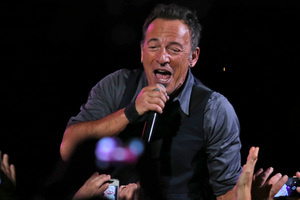 Bruce Springsteen will be at Mt Smart stadium today and tomorrow. Photo / AP