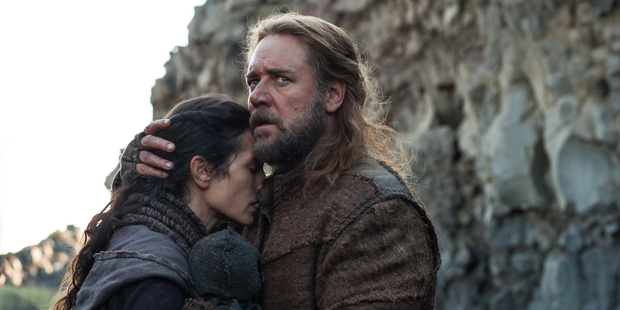 Jennifer Connelly, left, and Russell Crowe in a scene from Noah.