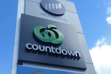 Progressive Enterprises Countdown supermarket sign
