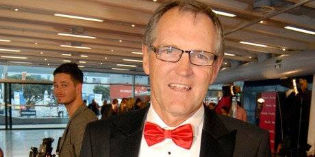 Peter Williams at the AFTA film and television awards Photo / Michael Craig