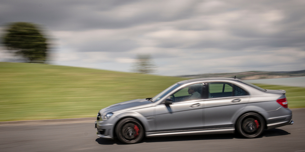 The C63 Edition 507 may be the last Mercedes to pack such a turbo-free wallop.Pictures / Ted Baghurst