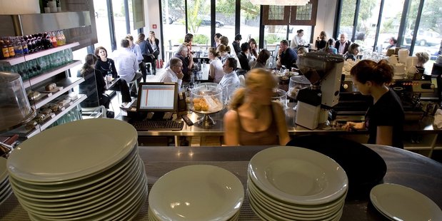 A crowded restaurant can jump from lively to loud far too quickly for Nici Wickes. Pictured is Richmond Rd cafe. Photo / Kenny Rodger