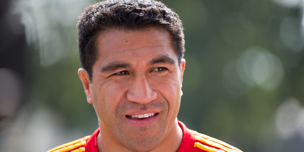 Mils Muliaina. Photo / Stephen Barker.