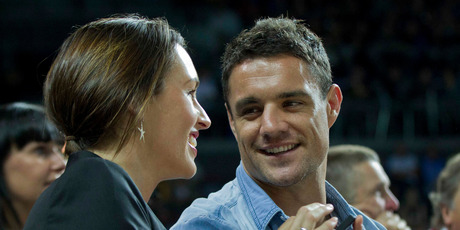 Honor and Dan Carter are invited to Sir Elton John's Oscars bash. Photo / APN