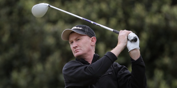 Kiwi golfer Richard Lee can put his teaching aspirations on hold if he keeps up his form at the New Zealand Open. Photo / Chris Kilford.