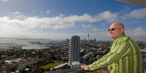 The view from Kevin Pugh's Herne Bay apartment. Photo / Getty Images