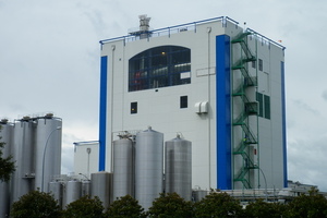 Fonterra's new Waitoa plant which produces Anchor ultra heat treated milk. Photo / APN