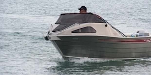 This aluminium Scorpion boat was stolen from a Wellington's Bay batch. Photo/Supplied
