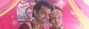 Unlike the unfortunate groom in India, Rotorua's Nirajan Raj told the Rotorua Daily Post recently his arranged marriage to Shareen was a perfect match.