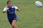 Bay of Plenty's Alexis Tapsell training with the New Zealand Women's Sevens squad at Mount Maunganui's Blake Park yesterday. Bay of Plenty's Alexis Tapsell training with the New Zealand Women's Sevens squad at Mount Maunganui's Blake Park yesterday.