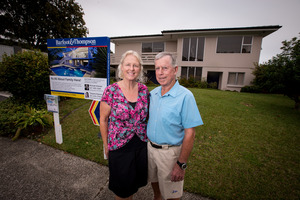 Meadowbank couple Mike and Sheryl Lanigan have seen prices soar since they bought a house in the suburb 28 years ago. Photo / Dean Purcell