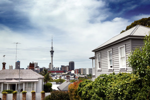 Auckland house sales last month were at their second highest level in a February for seven years. Photo / Doug Sherring.