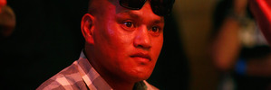 Teina Pora had a ringside seat at Joseph Parker's fight. Photo / Getty Images