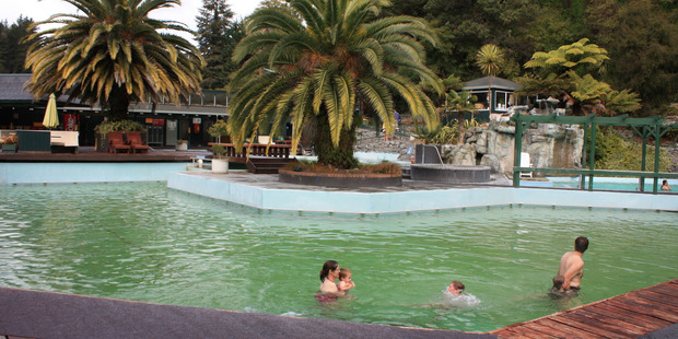 DeBretts' thermal pools in Taupo. Photo / Supplied