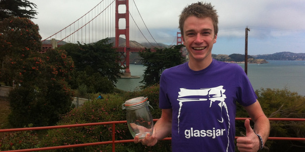 Glassjar founder George Smith. The start-up has just launched in the United States.