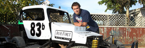 Brett Loveridge has improved in hospital after being critically injured in a crash at the weekend. PHOTO / DUNCAN BROWN