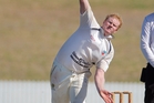Rotorua Central bowler Vaughan Blanchard has been a top performer this season. Photo / George Novak Rotorua Central bowler Vaughan Blanchard has been a top performer this season. Photo / George Novak