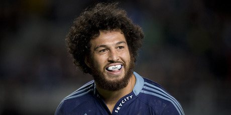 Rene Ranger will return to the Blues next season. Photo / Greg Bowker