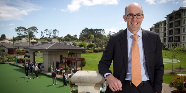 Ryman Healthcare managing director Simon Challies. Photo: Natalie Slade.