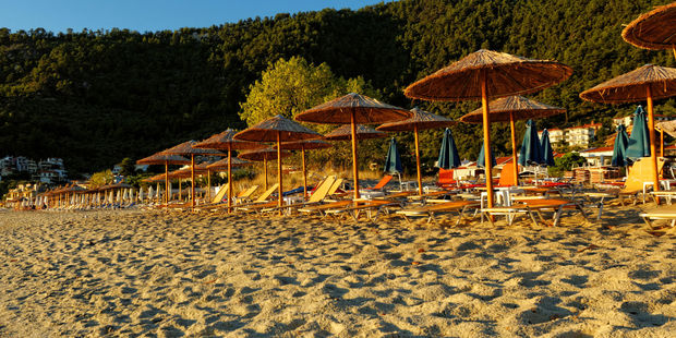 The golden sands of Thassos. Photo / 123RF