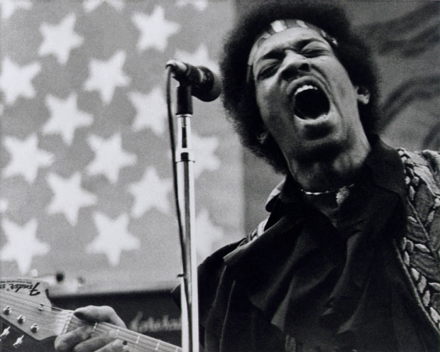 Jimi Hendrix. Photo / Getty Images