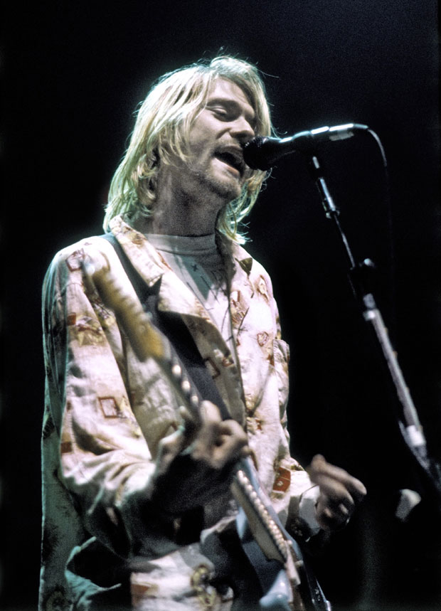 Kurt Cobain. Photo / Getty Images
