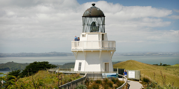 The Manukau Heads Lighthouse on the Awhitu Peninsula. Photo / Greg Bowker