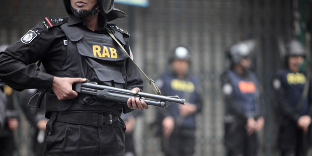 Bangladesh's Rapid Action Battalion benefits from NZ spy activities and allegedly uses that to terrorise its own citizens. Pictures / AP