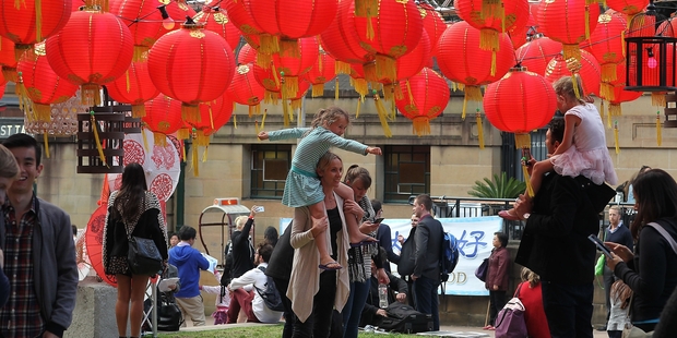 The annual Sydney Night Noodle Markets in Hyde Park. Photo / Getty Images
