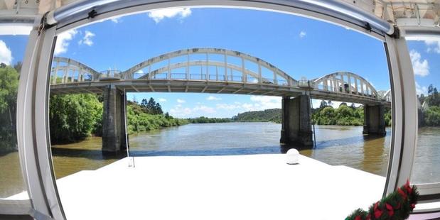 Cruising the Waikato River with Discovery River Cruises can be as lazy as you like. Photo / Supplied