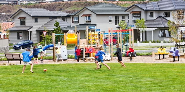 The suburb of Stonefields in East Auckland is built in and around the old Mt Wellington quarry.