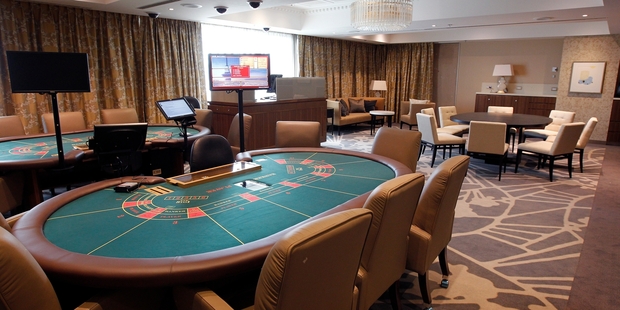 One of SkyCity's VIP gaming salons. Photo / Supplied