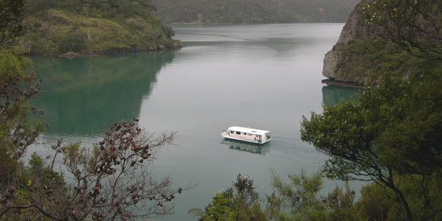 A houseboat is just like a big caravan afloat and a lovely way to see Whangaroa Harbour with its many isolated bays and peaceful anchorages. Photo / Jim Eagles