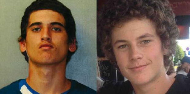 Beauen Wallace-Loretz (left) and Leonard Nattrass-Berquist are accused of murdering Ihaia Gillman-Harris in a motel room in Epsom.