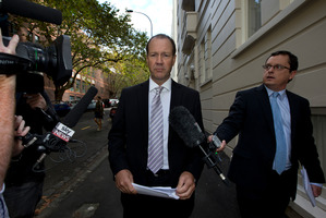 Former Hanover director Mark Hotchin has fought to have Guardian Trust included in the FMA's civil case against him and five others associated with the finance group. Photo / Brett Phibbs