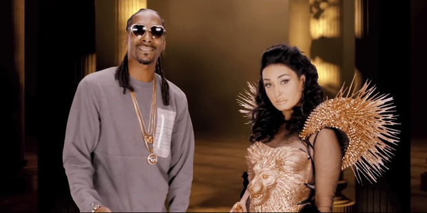 A scene from the King music video.