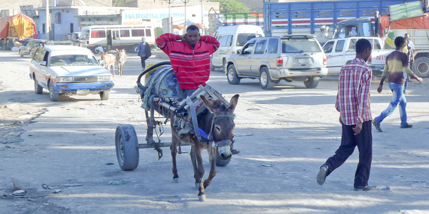 A street scene in Hargeisa, Somaliland. Photo / Christopher Adams