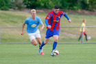 Tauranga City United skipper Sam O'Regan scored a trademark left-footed free kick in his side's 1-0 win over Southern United. Photo / File Tauranga City United skipper Sam O'Regan scored a trademark left-footed free kick in his side's 1-0 win over Southern United. Photo / File