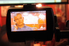 Tai Tokerau MP Kelvin Davis filmed on election night. Tai Tokerau MP Kelvin Davis filmed on election night.