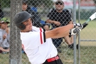 NOT AGAIN: Callum Carson watches a fielder snaffle another one of his hits. PHOTO/Duncan Brown NOT AGAIN: Callum Carson watches a fielder snaffle another one of his hits. PHOTO/Duncan Brown