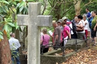 GRAVE VIEW: Napier Hill walks with a difference will get under way again next month. PHOTO/FILE GRAVE VIEW: Napier Hill walks with a difference will get under way again next month. PHOTO/FILE
