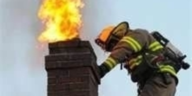 INTENSE: Avoid this scenario and get your chimney swept out properly this winter.