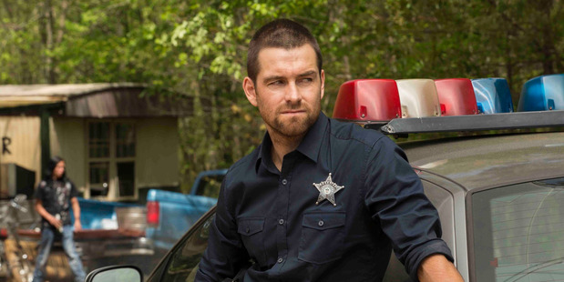 Antony Starr as Lucas Hood in Banshee (supplied).