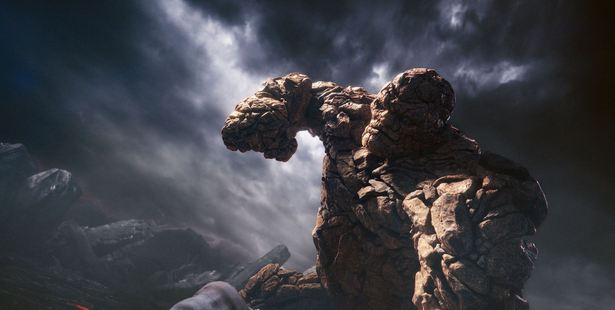 A scene from the film Fantastic Four.