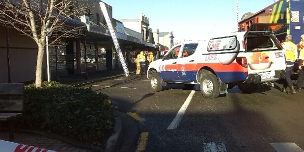 Emergency services extinguished the blaze about 8.30am. Photo / Otago Daily Times