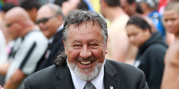 Sir Pita Sharples at the Te Tii Marae. Photo / Jason Oxenham / Getty Images