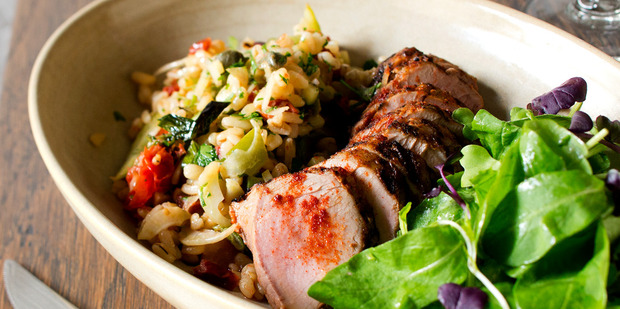 Marinated boar main at game restaurant Cazador. Photo / Babiche Martens